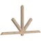 Ekena Millwork Kennewick Smooth Timber Gable Bracket, Douglas Fir, 84"W x 42"H x 3 1/2"D x 3 1/2"F, 12/12 Pitch GBW084X42X0404KEN00SDF - alternate 2